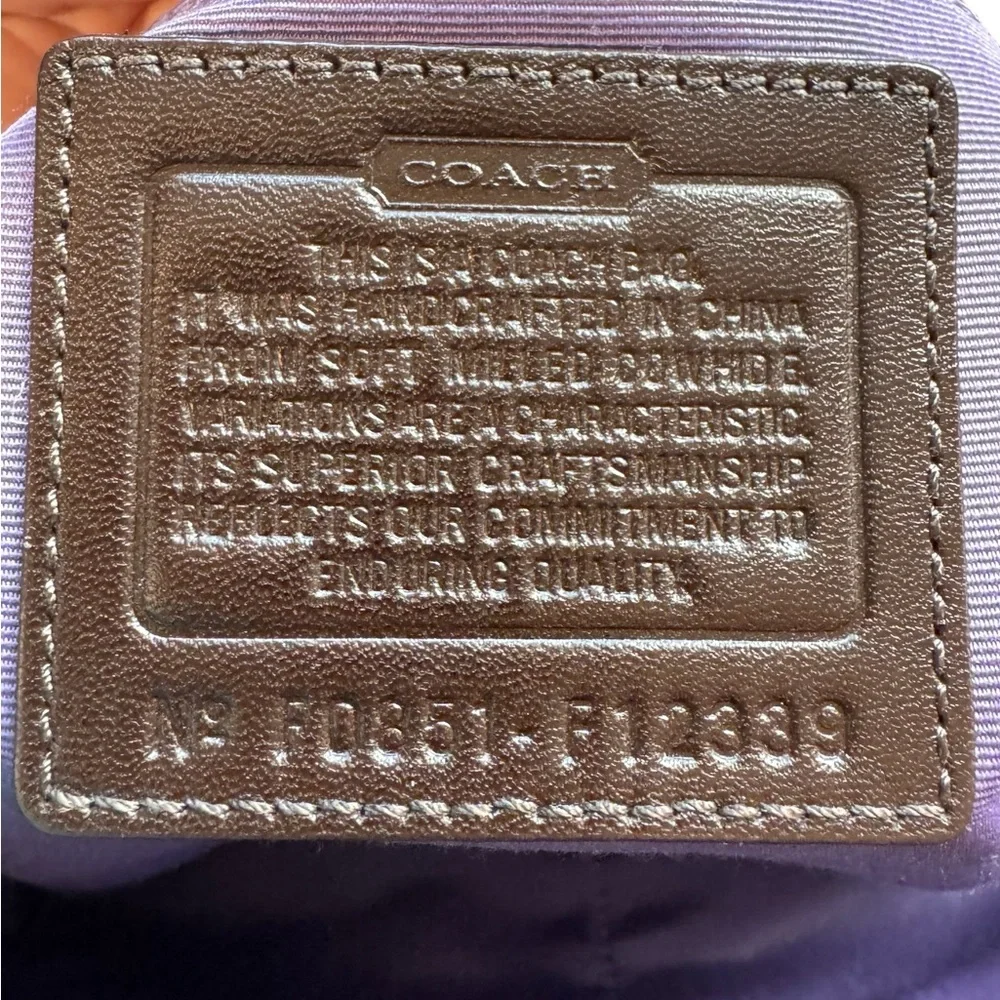 ❌SOLD❌ Coach Chelsea Brown Pebbled Leather Tote - Picture 11 of 11